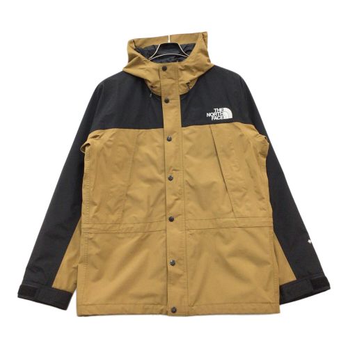 THE NORTH FACE (ザ ノース フェイス) アウトドアウェア(ジャケット) メンズ SIZE L ブラック×ブラウン GORE-TEX マウンテンライトジャケット NP11834