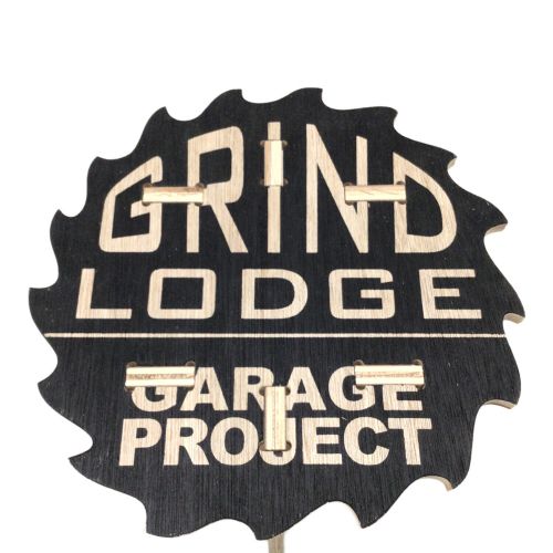 GRIND LODGE (グラインドロッジ) アウトドアチェア ブラウン×ブラック スツール(小) tattam ウッドスツール