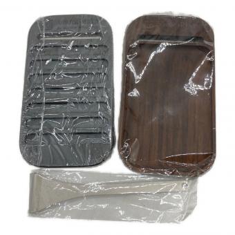 unumplate (ユーナムプレート) メスティンに収まるウッドプレート・鉄板セット アウトドア食器 torangiaメスティン向け