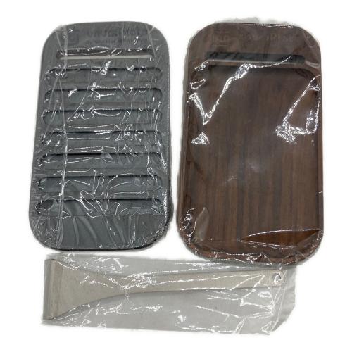 unumplate (ユーナムプレート) メスティンに収まるウッドプレート・鉄板セット アウトドア食器 torangiaメスティン向け