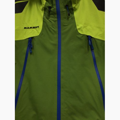 MAMMUT (マムート) トレッキングウェア(レインウェア) メンズ SIZE XL 黄緑 GORE-TEX PRO アルバロンジャケット 1010-08221