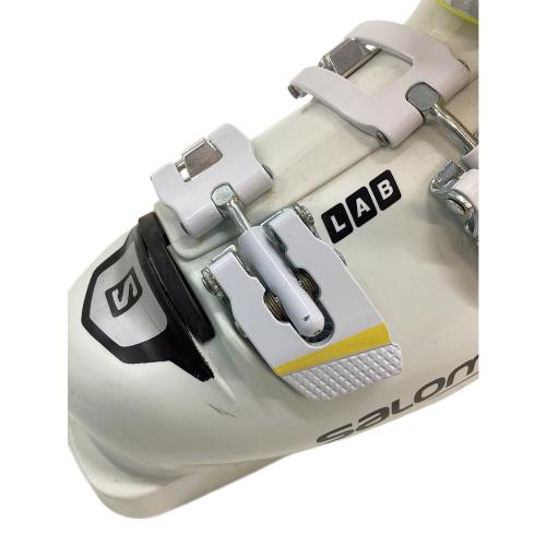 SALOMON (サロモン) X LAB+ 140 スキーブーツ レディース SIZE 24.5cm ホワイト×イエロー