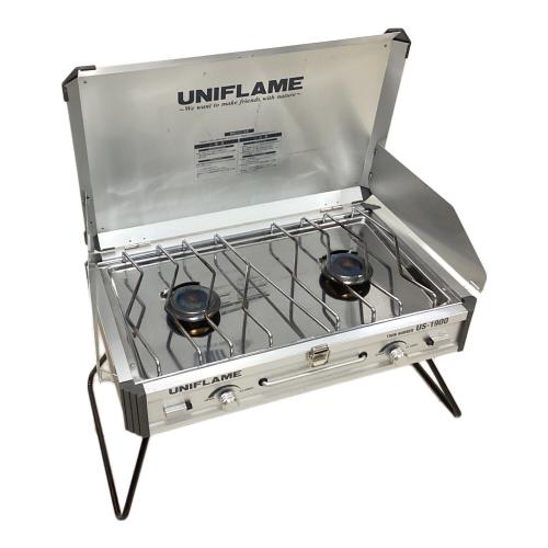 UNIFLAME (ユニフレーム) ツインガスバーナー PSLPGマーク有 US-1900 2016年製 使用燃料【CB缶】