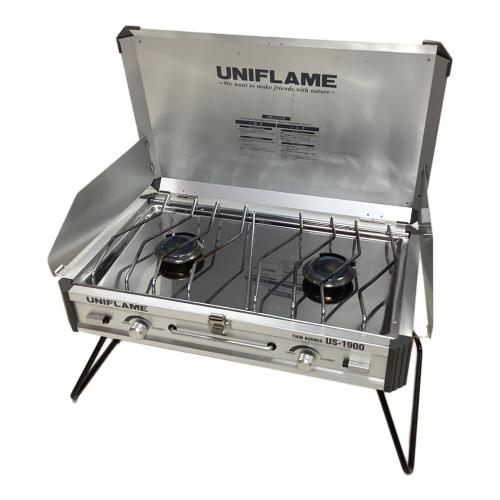 UNIFLAME (ユニフレーム) ツインガスバーナー PSLPGマーク有 US-1900 2016年製 使用燃料【CB缶】