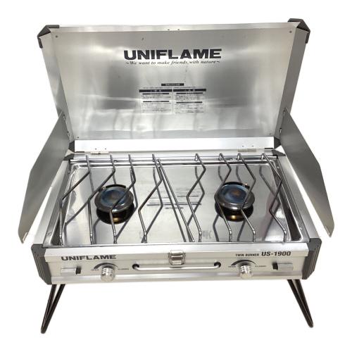 UNIFLAME (ユニフレーム) ツインガスバーナー PSLPGマーク有 US-1900 2016年製 使用燃料【CB缶】