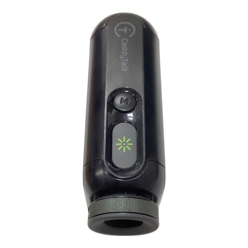 GOLFZON (ゴルフゾン) ゴルフ距離測定器 ブラック 専用ケース付 キャディトーク ミニミ