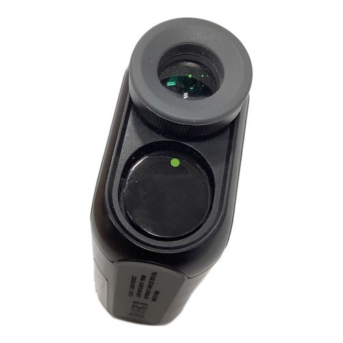 GOLFZON (ゴルフゾン) ゴルフ距離測定器 ブラック 専用ケース付 キャディトーク ミニミ