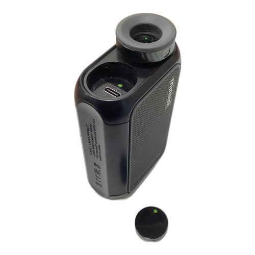 GOLFZON (ゴルフゾン) ゴルフ距離測定器 ブラック 専用ケース付 キャディトーク ミニミ