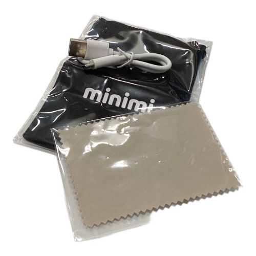 GOLFZON (ゴルフゾン) ゴルフ距離測定器 ブラック 専用ケース付 キャディトーク ミニミ