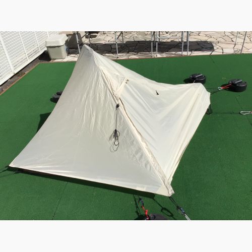 Snow peak (スノーピーク) ソロテント ラゴ1 アイボリー・2022年製 SSD-730-IV-US LAGO 1 IVORY 約225×90×100(h)cm