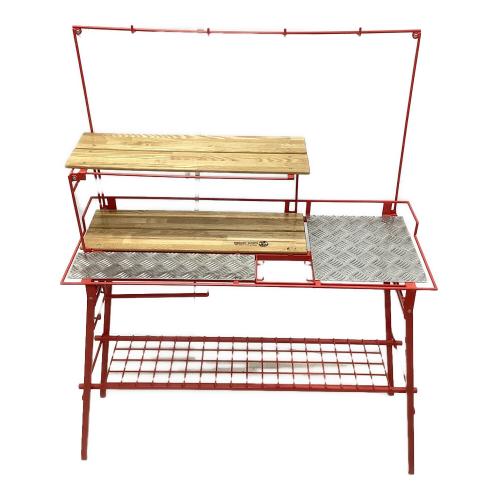 NATURE TONES (ネイチャートーンズ) キッチンテーブル レッド キッチンカウンターテーブル