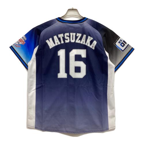 埼玉西武ライオンズ (サイタマセイブライオンズ) 応援グッズ SIZE L ネイビー 【16】松坂大輔 FANATIC ユニフォーム ビジターレプリカ レプリカ