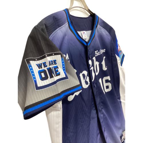 埼玉西武ライオンズ (サイタマセイブライオンズ) 応援グッズ SIZE L ネイビー 【16】松坂大輔 FANATIC ユニフォーム ビジターレプリカ レプリカ