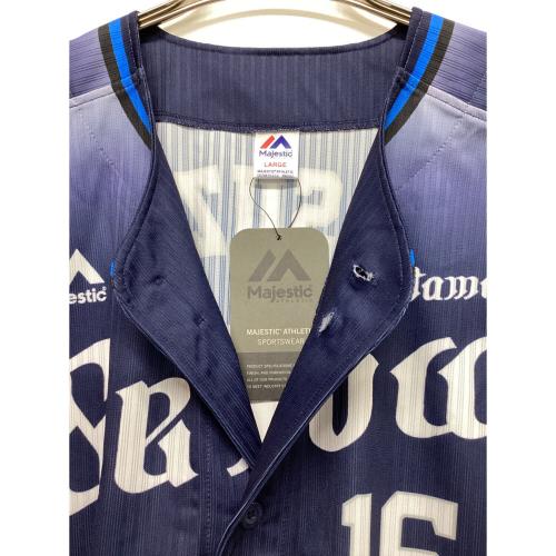 埼玉西武ライオンズ (サイタマセイブライオンズ) 応援グッズ SIZE L ネイビー 【16】松坂大輔 FANATIC ユニフォーム ビジターレプリカ レプリカ