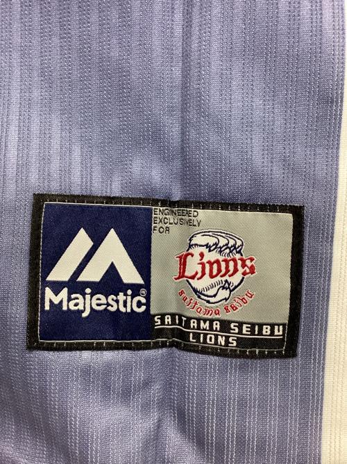 埼玉西武ライオンズ (サイタマセイブライオンズ) 応援グッズ SIZE L ネイビー 【55】秋山省吾 ユニフォーム ビジター レプリカ