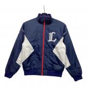 埼玉西武ライオンズ (サイタマセイブライオンズ) サテンジャケット 応援グッズ SIZE L ネイビー