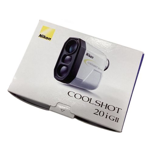Nikon (ニコン) ゴルフ距離測定器 ホワイト AL121・元箱付 COOLSHOT 20i GII