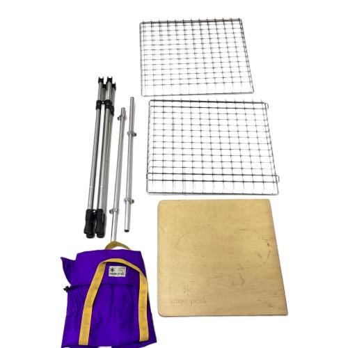 Snow peak (スノーピーク) キッチンテーブル ブラウン シナベニア フィールドキッチンテーブル