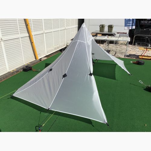 LOCUS GEAR (ローカスギア) 登山用テント ポール無・ホワイト・受注生産品 Khufu Sill Shelter 270cm x160cm x（推奨） 130cm 1人用