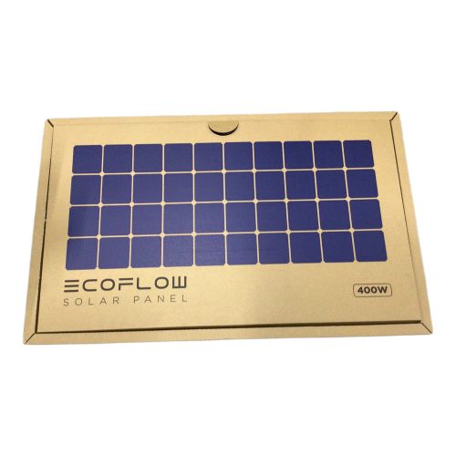 ECOFLOW (エコフロー) ポータブル電源アクセサリー 通電動作未確認 ソーラーパネル400W 未使用品