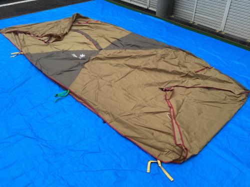 Snow peak (スノーピーク) ドームテント SDE-001RH アメニティドームM 505×280×150(h)cm 3～4人用 未使用品