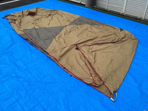 Snow peak (スノーピーク) ドームテント SDE-001RH アメニティドームM 505×280×150(h)cm 3～4人用 未使用品