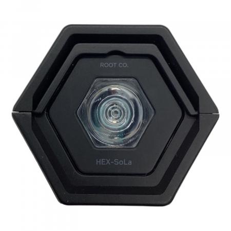 ROOT CO (ルートコー) LEDランタン 太陽光パネル搭載モデル PLAY HEX