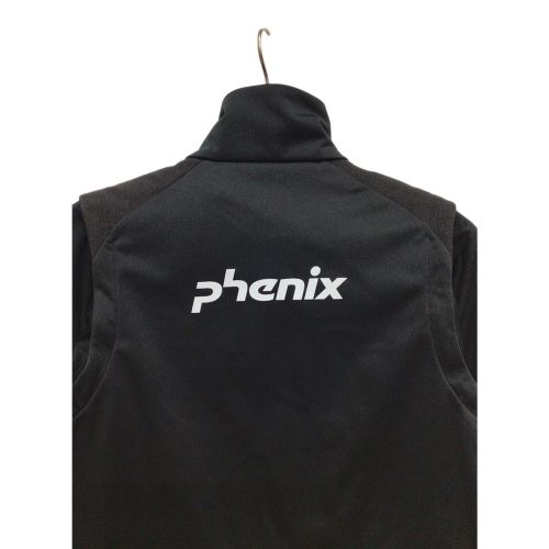 PHENIX (フェニックス) スキーウェア(ジャケット) メンズ SIZE S ブラック ミドルウェア チームソフトシェルジャケット PUA72KT26