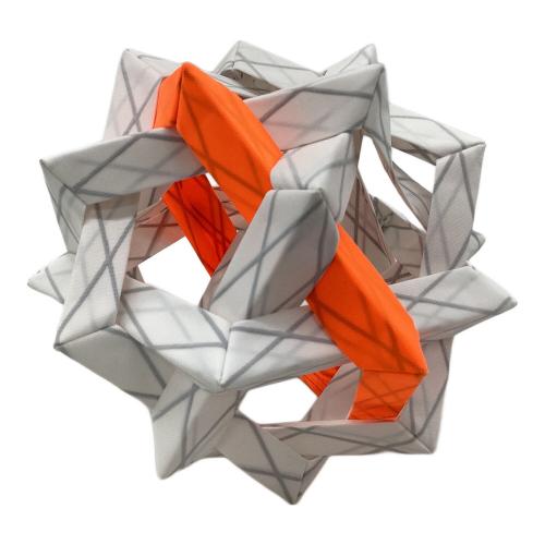 CORONISTA (コロニスタ) ランタンアクセサリー オマンジュウ ホワイト×オレンジ OMAN10