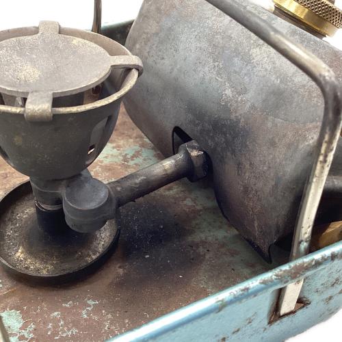 OPTIMUS (オプティマス) ガソリンシングルバーナー エンボス無し 8R後期（終盤） 1980年代 ヴィンテージ