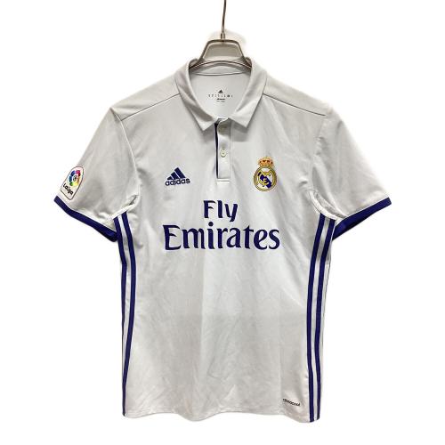 レアル・マドリード サッカーユニフォーム メンズ SIZE O(XL相当) ホワイト 2016-17モデル S94992