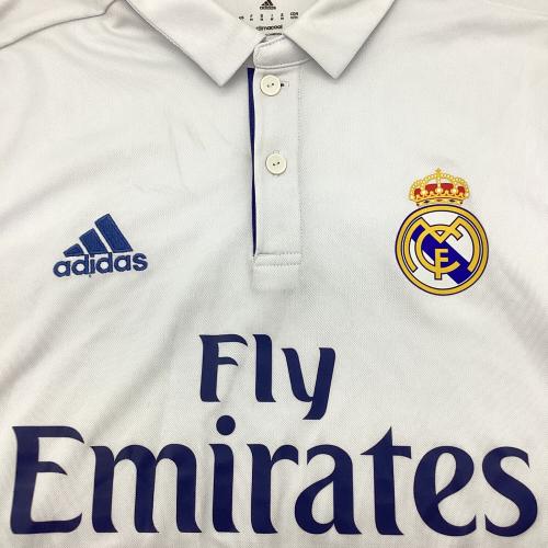 レアル・マドリード サッカーユニフォーム メンズ SIZE O(XL相当) ホワイト 2016-17モデル S94992