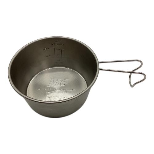 M16 (エムシックスティーン) シェラカップ シェラカップ×2、トング 伊勢丹 シェラカップセット