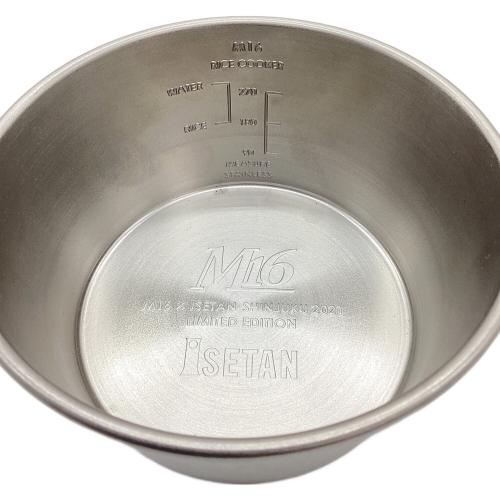 M16 (エムシックスティーン) シェラカップ シェラカップ×2、トング 伊勢丹 シェラカップセット