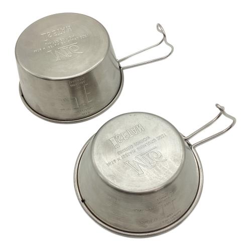 M16 (エムシックスティーン) シェラカップ シェラカップ×2、トング 伊勢丹 シェラカップセット