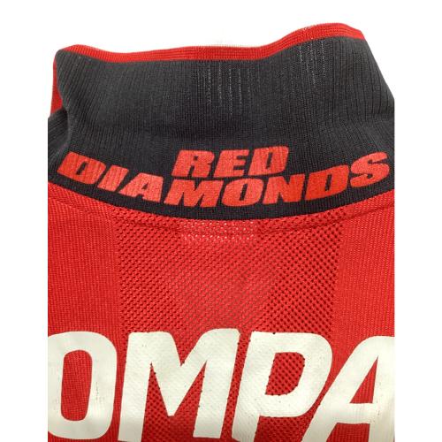 浦和レッズ (ウラワレッズ) サッカーユニフォーム メンズ SIZE L-O レッド 2001-02ホームユニフォーム サイン証明書なし PUMA PXA-RE01RT