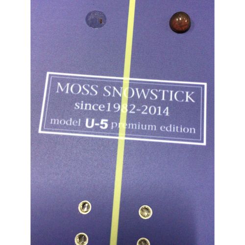 MOSS (モス) スノーボード 157cm パウダーボード 2x4 キャンバー U-5 premium edition