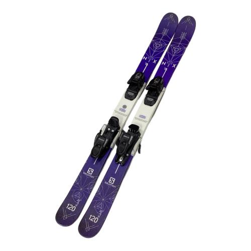 SALOMON (サロモン) ショートスキー ユニセックス 120cm グリップウォーク対応ビンディング NFX ・MARKER FREE