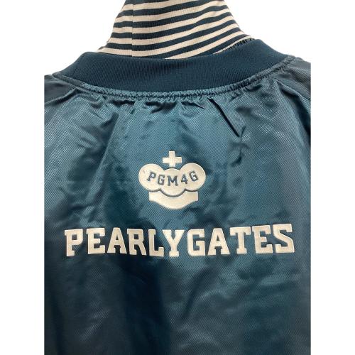 PEARLY GATES (パーリーゲイツ) ゴルフウェア(トップス) レディース SIZE S ネイビー ツイルブルゾン  インナーセット 055-7121100
