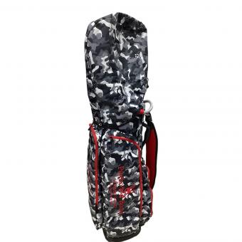 Psycho Bunny (サイコ バニー) キャディバッグ ブラック カモ柄キャディバッグ