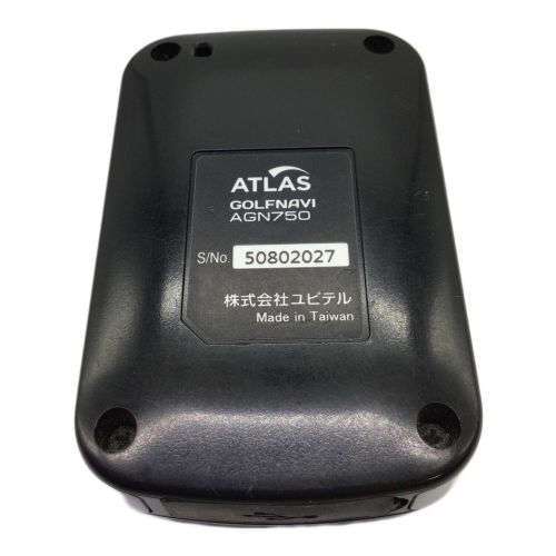ATLAS (アトラス) ゴルフGPSナビ ブラック コード付 AGN750