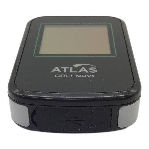 ATLAS (アトラス) ゴルフGPSナビ ブラック コード付 AGN750