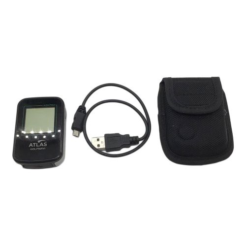 ATLAS (アトラス) ゴルフGPSナビ ブラック コード付 AGN750