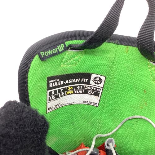 BURTON (バートン) RULER AF スノーボードブーツ メンズ SIZE 26cm ブラック