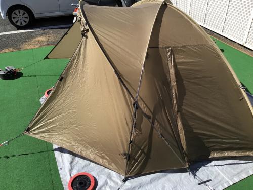 Snow peak (スノーピーク) ソロテント SSD-712 ミニッツドーム Pro.air 1 約230×235×116㎝ 1～2人用