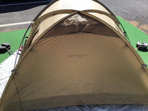 Snow peak (スノーピーク) ソロテント SSD-712 ミニッツドーム Pro.air 1 約230×235×116㎝ 1～2人用