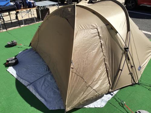 Snow peak (スノーピーク) ソロテント SSD-712 ミニッツドーム Pro.air 1 約230×235×116㎝ 1～2人用