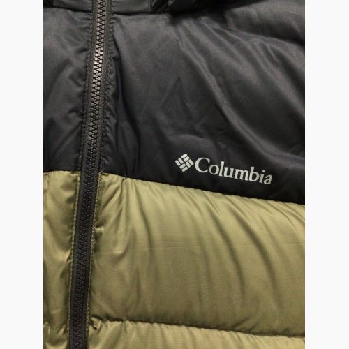 Columbia (コロンビア) アウトドアウェア(ジャケット) メンズ SIZE XL グリーン×ブラック WE6252 ブーロポイントII ダウンジャケット