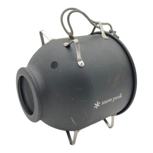 Snow peak (スノーピーク) 蚊取り線香 FES-087BK 雪峰祭2017限定モデル 黒アルミ蚊取り豚