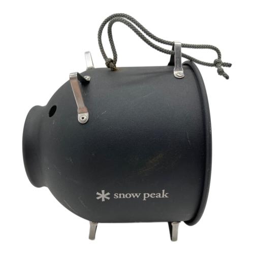 Snow peak (スノーピーク) 蚊取り線香 FES-087BK 雪峰祭2017限定モデル 黒アルミ蚊取り豚